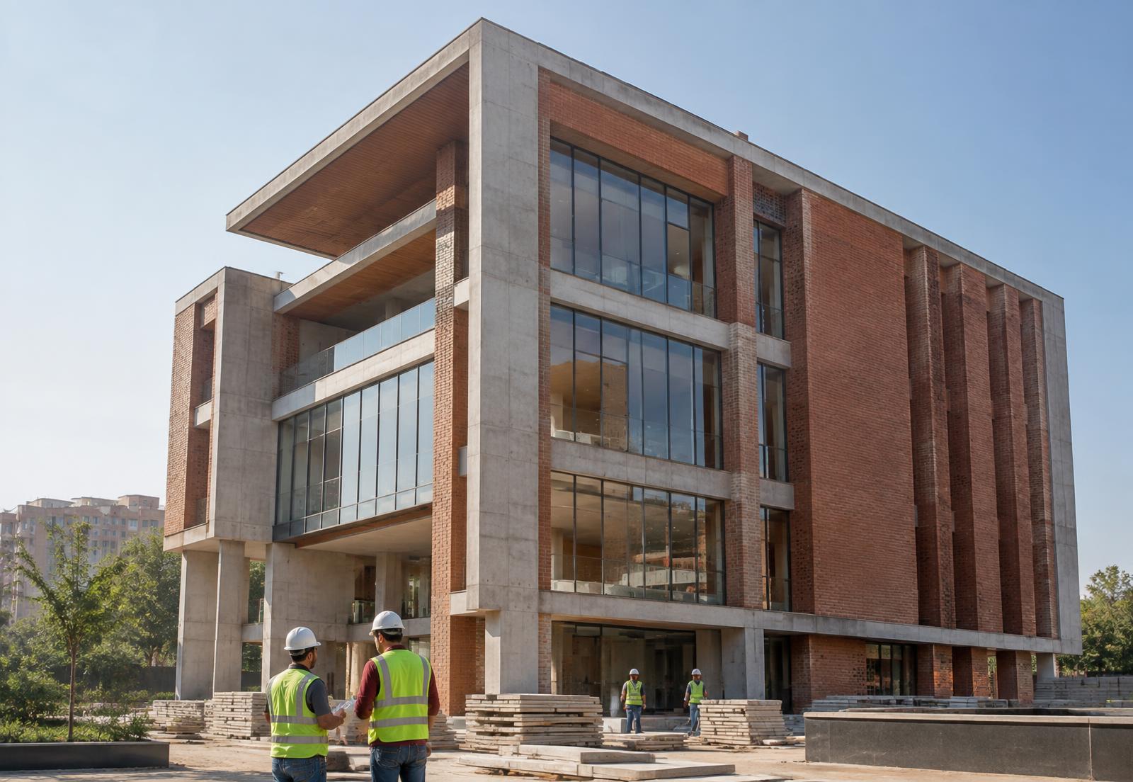 commercial construction visual